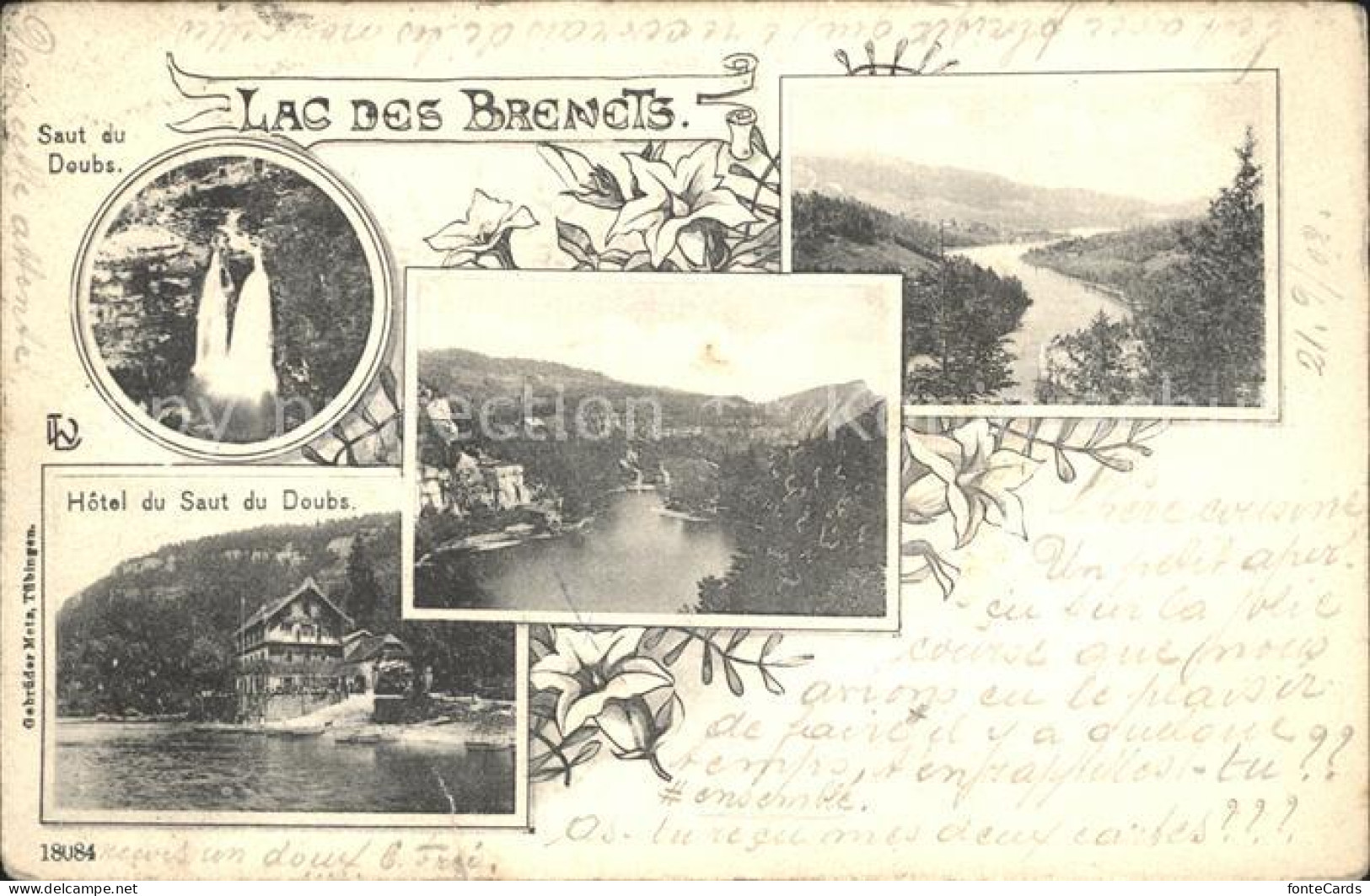 12358842 Les Brenets Lac Des Brenets Saut Du Doubs Hotel Les Brenets - Autres & Non Classés