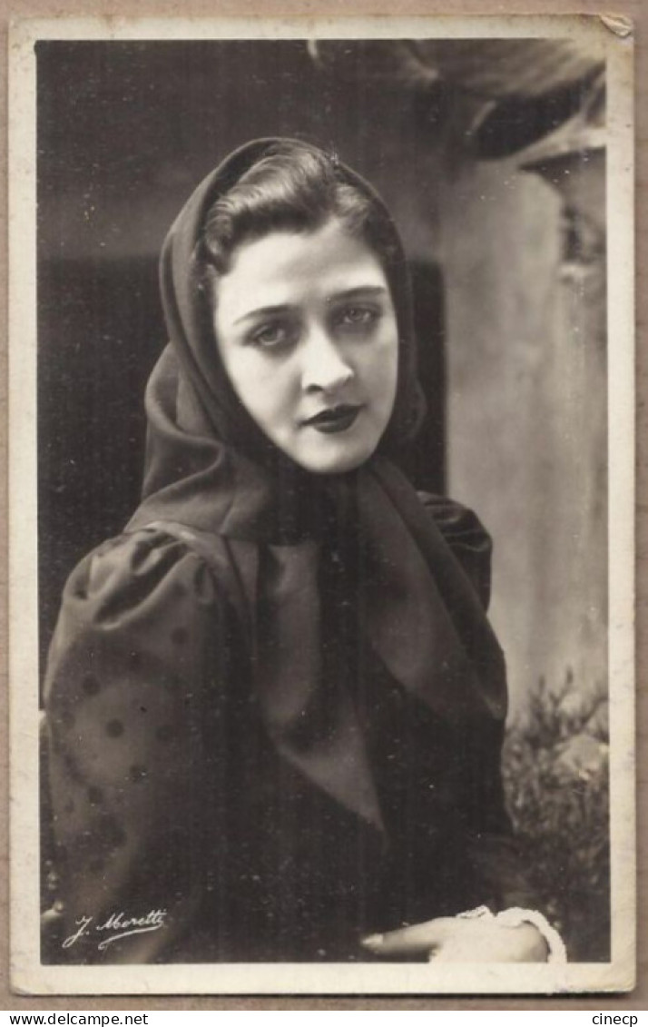 CPSM 20 CORSE - Type De Jeune Fille Corse - TB PLAN TB PORTRAIT VISAGE Avec Habit Noir 1940 - Andere & Zonder Classificatie