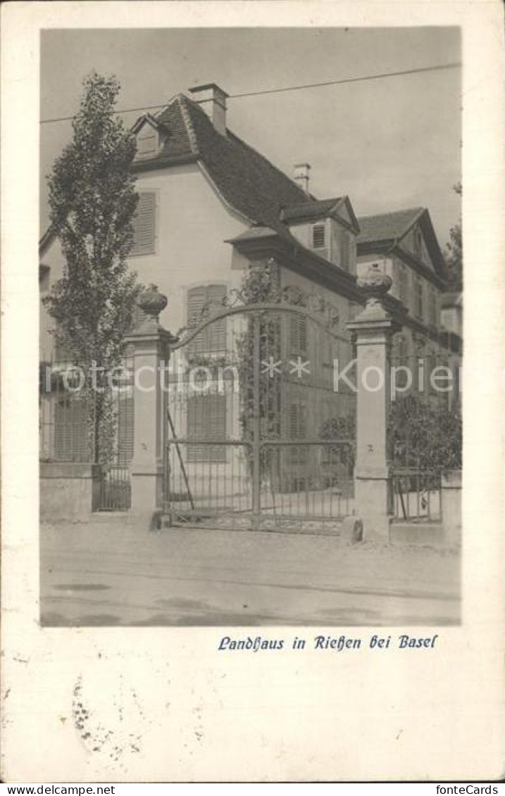 12358813 Riehen Landhaus Riehen - Autres & Non Classés