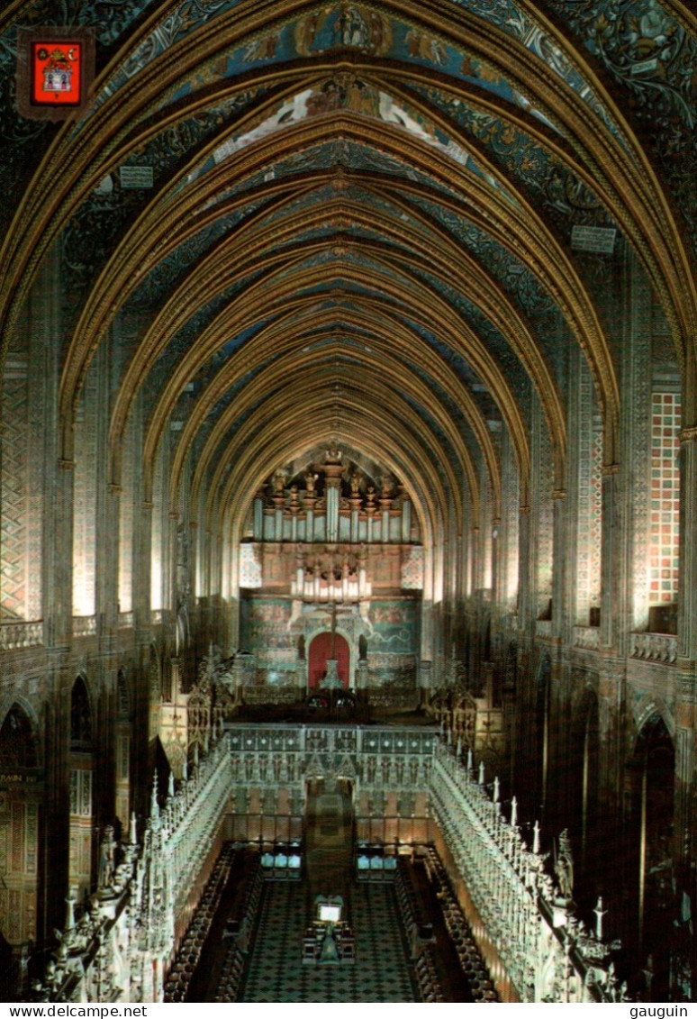 CPM - ALBI - ORGUES Cathédrale Basilique Ste Cécile ...LOT 2 CP - Eglises Et Cathédrales