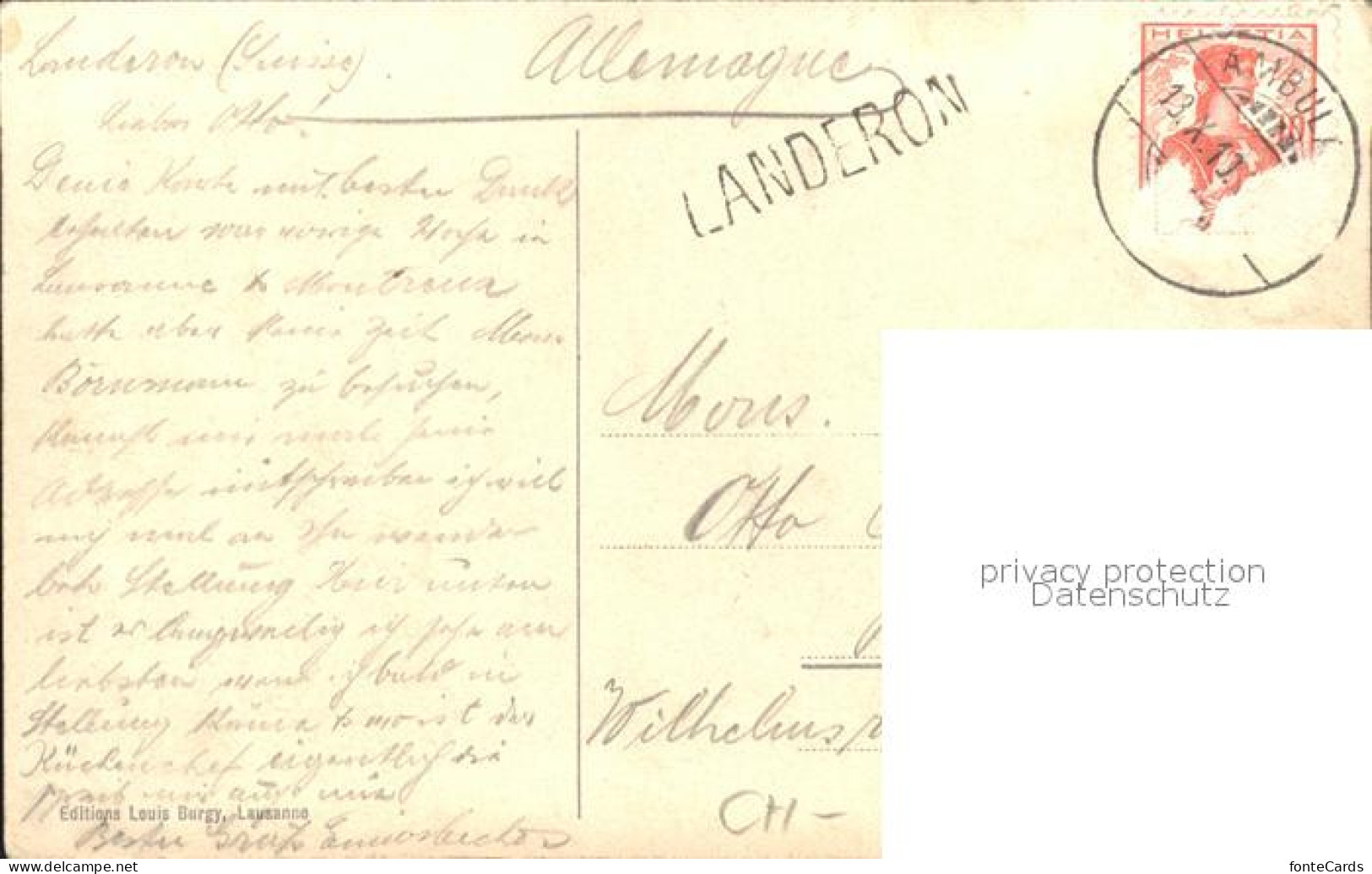 12358651 Lausanne VD Hotels Beau Site Et Richemont Lausanne VD - Other & Unclassified