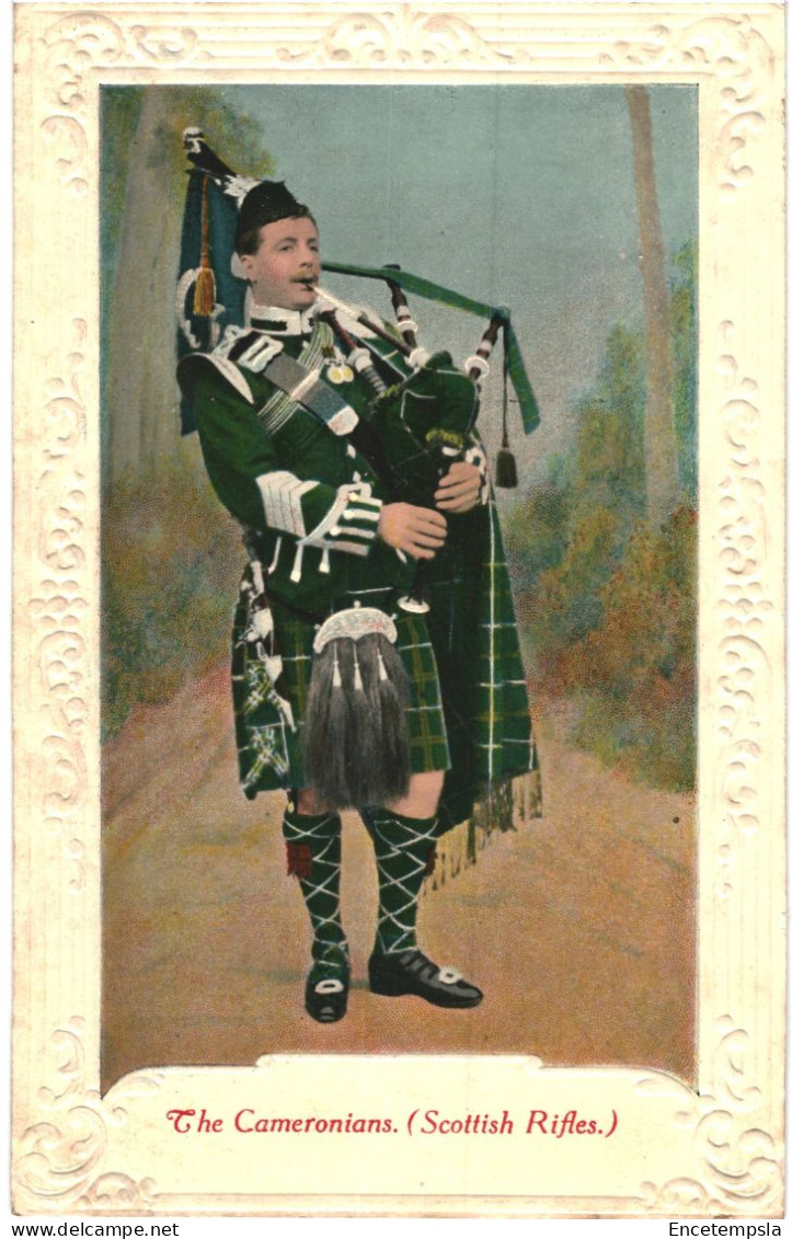 CPA Carte Postale  Royaume Uni Ecosse The Cameronians Scottish Rifles 1913  VM80166ok - Other & Unclassified