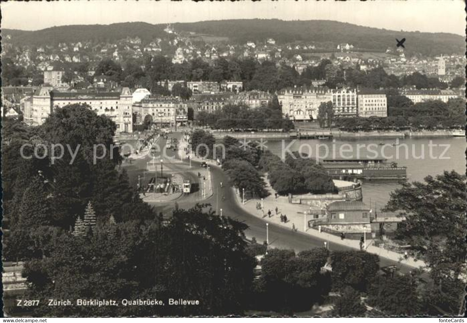 12355031 Zuerich Buerkliplatz Quaibruecke Bellevue  Zuerich - Sonstige & Ohne Zuordnung