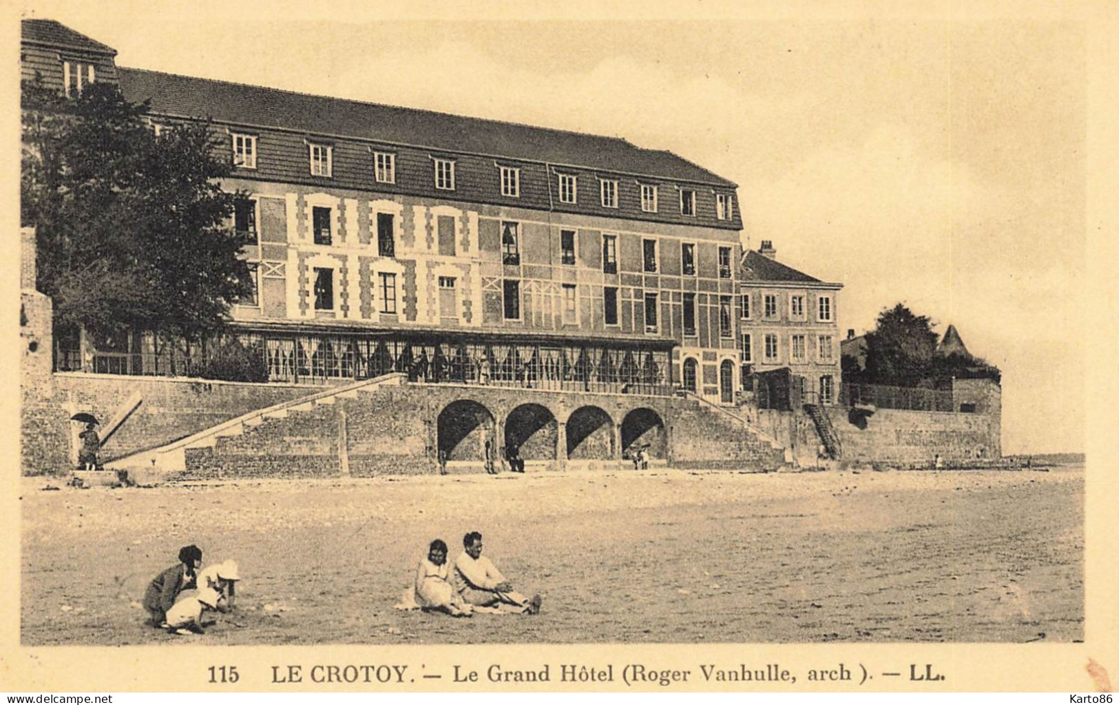 Le Crotoy * Le Grand Hôtel ( Roger VANHULLE Architecte ) - Le Crotoy