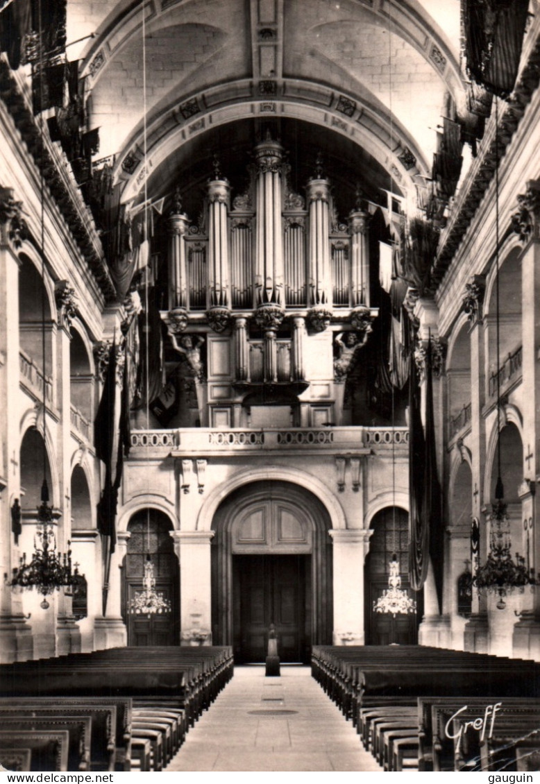 CPSM - PARIS - ORGUES Intérieur De L'église St Louis Des Invalides ... - Iglesias Y Catedrales