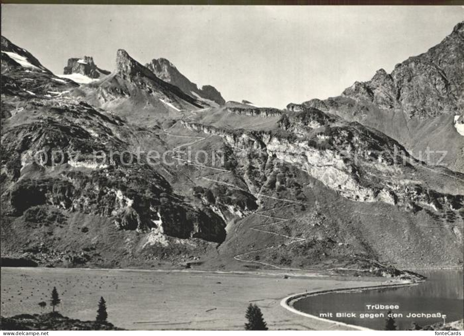 12351600 Engelberg OW Truebsee Mit Blick Gegen Jochpass Engelberg - Other & Unclassified