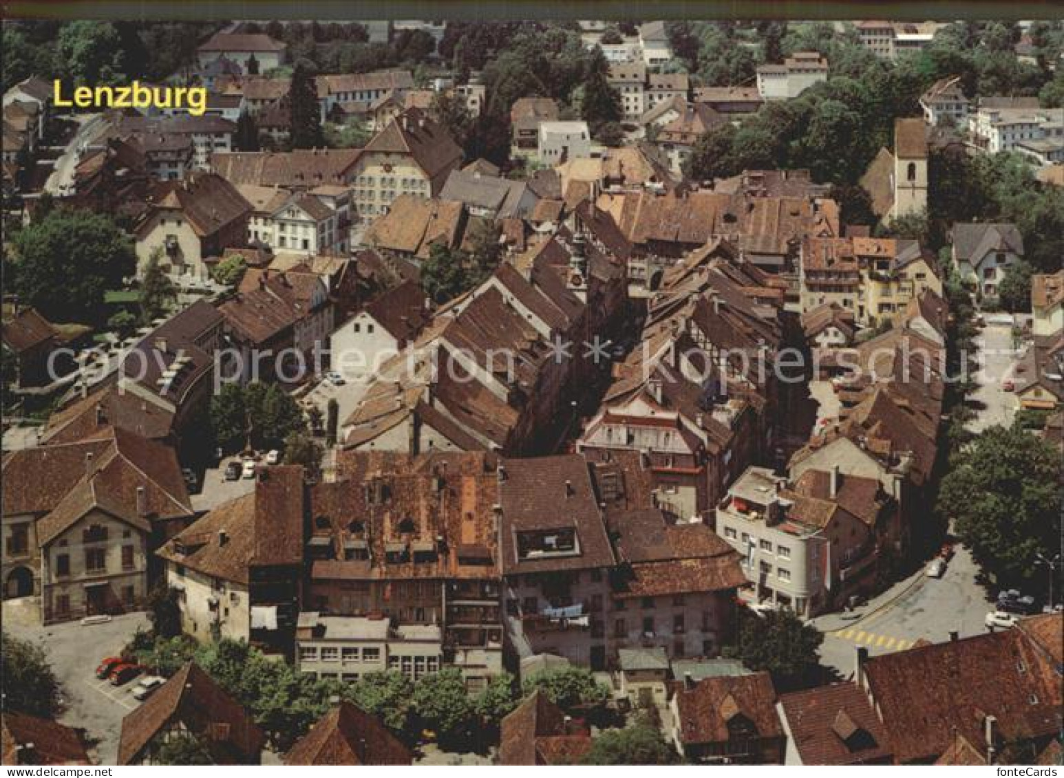 12351594 Lenzburg Vom Schloss Aus Gesehen Lenzburg - Sonstige & Ohne Zuordnung