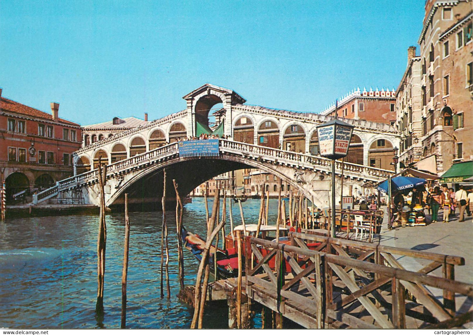 Navigation Sailing Vessels & Boats Themed Postcard Venice Canal Grande - Voiliers