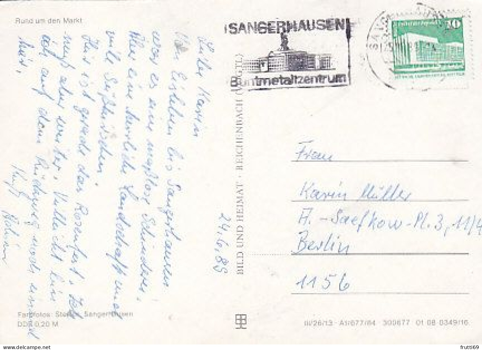 AK 215778 GERMANY -  Sangershausen - Sangerhausen