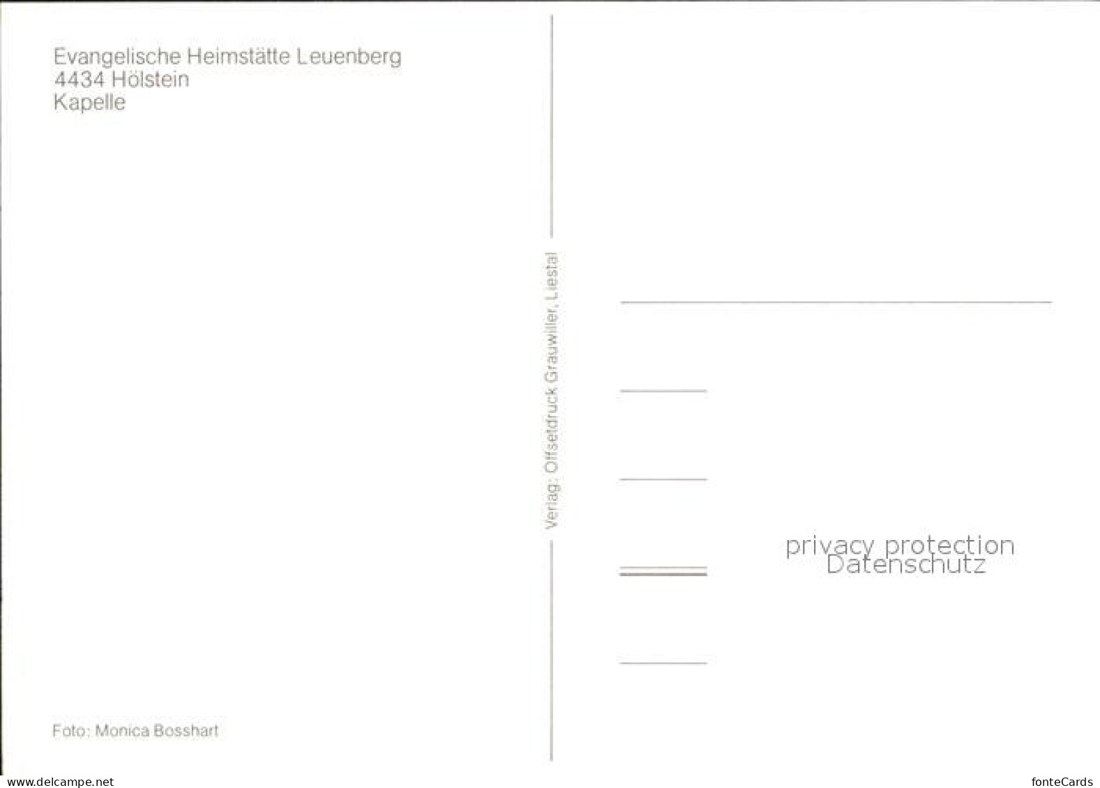 12351251 Hoelstein Heimstaette Leuenberg Kapelle Hoelstein - Andere & Zonder Classificatie