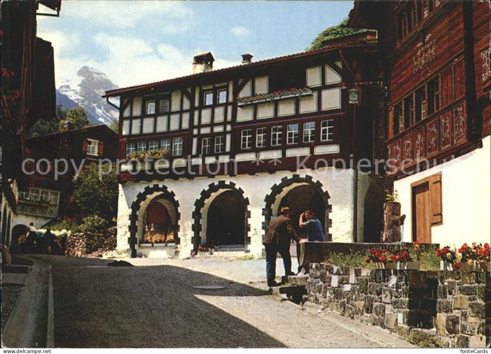 12351230 Werdenberg Bei Buchs Hauptplatz Mit Margelkopf Werdenberg - Autres & Non Classés