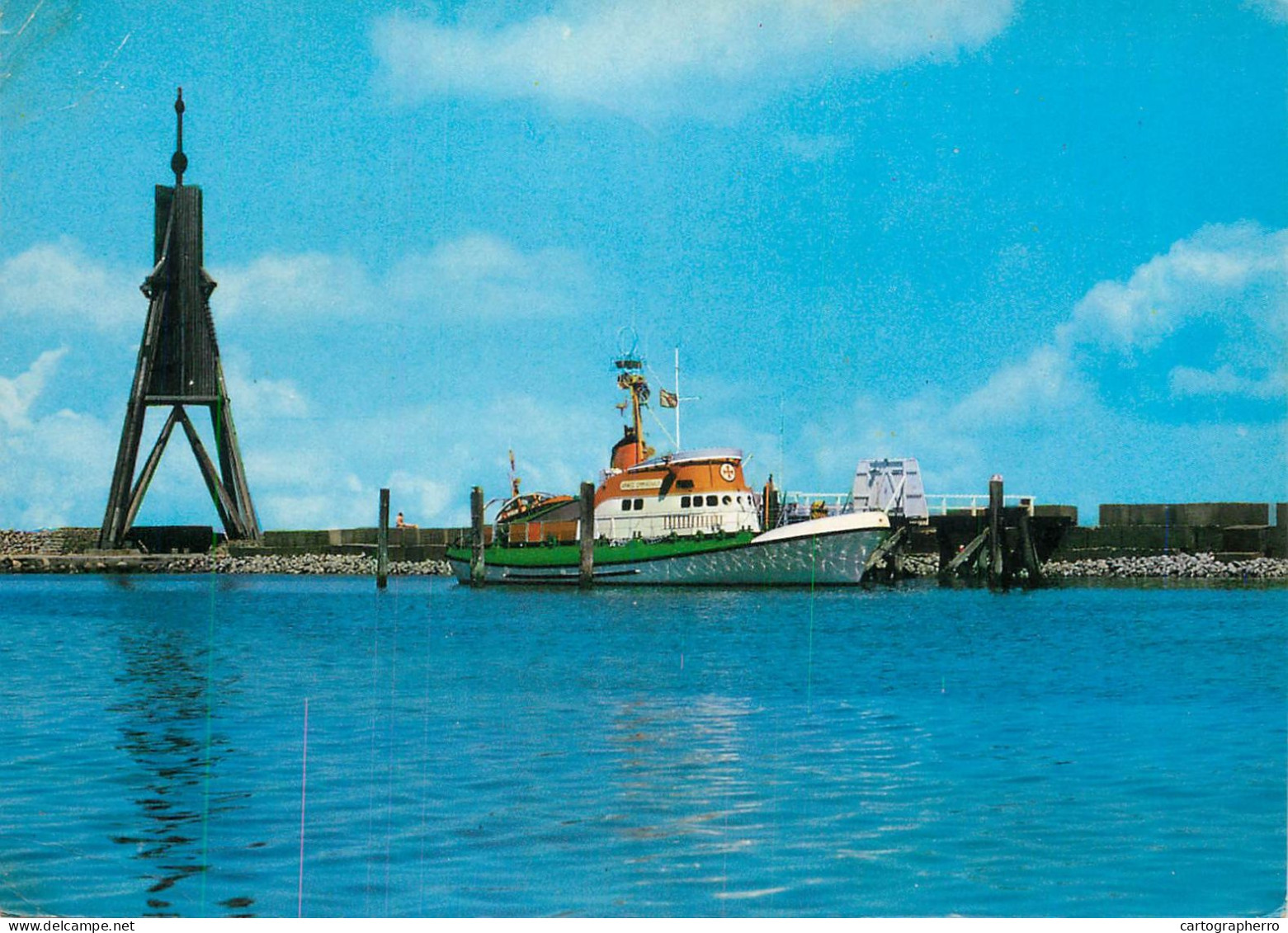 Navigation Sailing Vessels & Boats Themed Postcard Nordseeheilbad Bad Cuxhaven - Voiliers