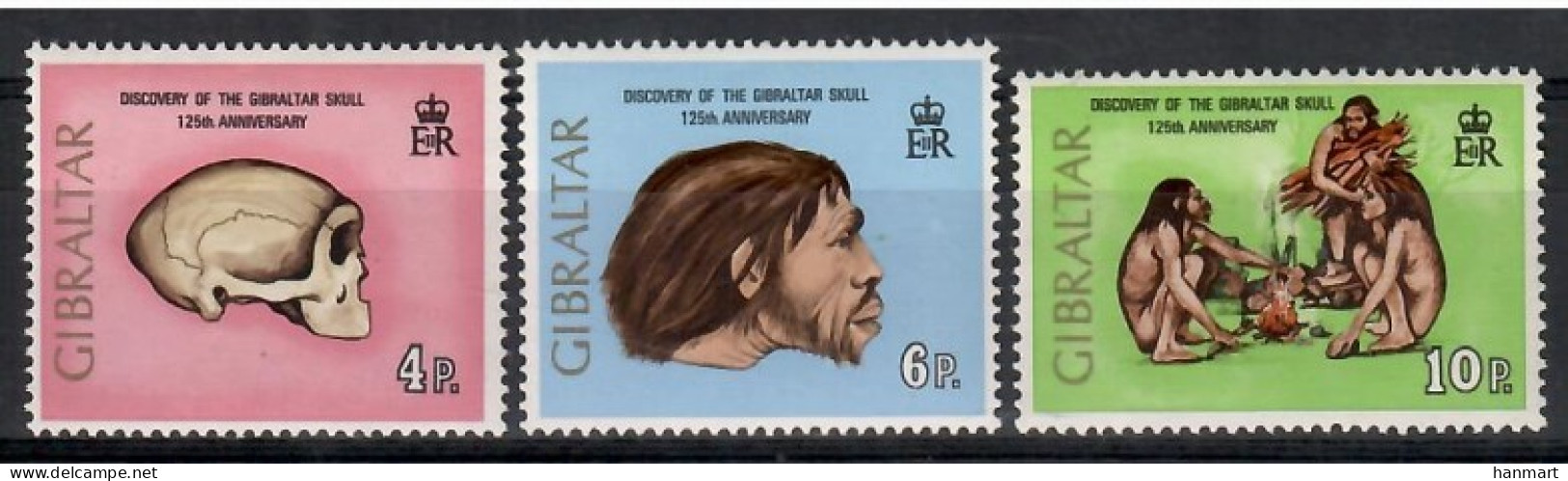 Gibraltar 1973 Mi 299-301 MNH  (ZE1 GIB299-301) - Pompieri