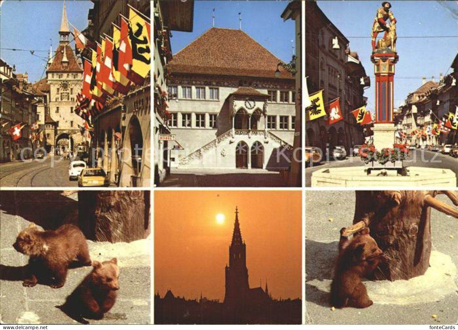 12349698 Bern BE Kaefigturm Rathaus Samsonbrunnen Muenster Baerengraben Bern - Sonstige & Ohne Zuordnung