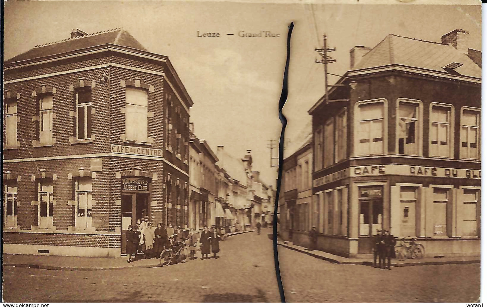 LEUZE - Grand'Rue (ligne Noire Fictive) - Leuze-en-Hainaut