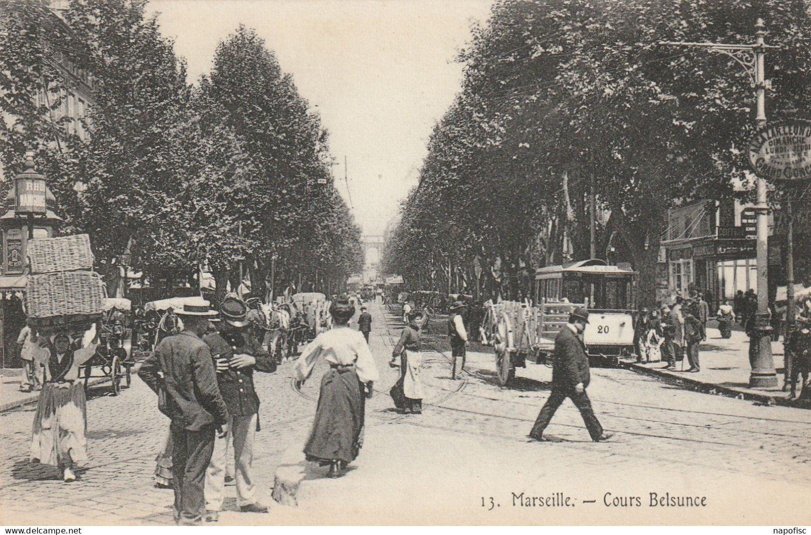 13-Marseille Cours Belsunce - Canebière, Centro