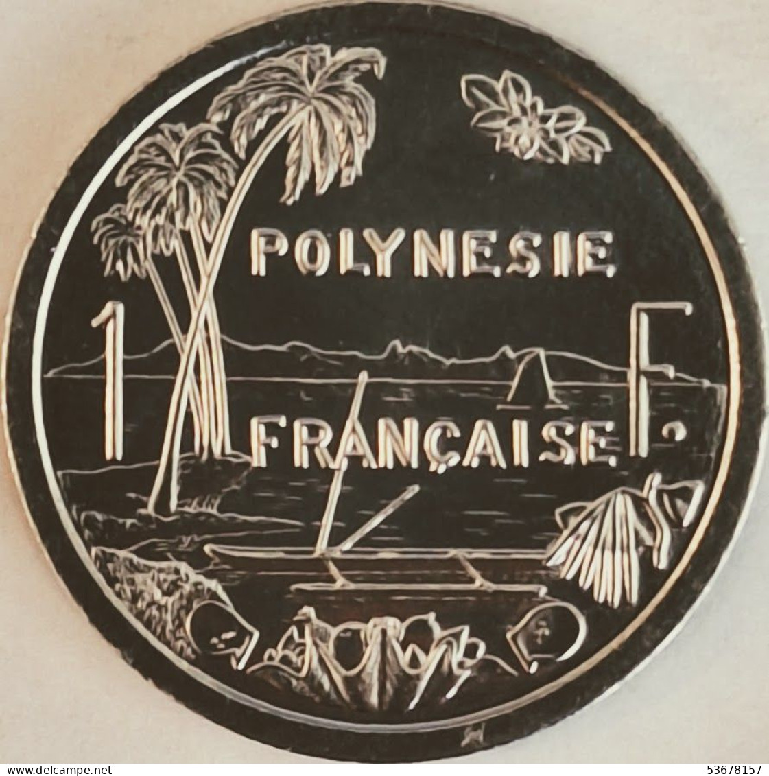 French Polynesia - Franc 2008, KM# 11 (#4410) - Polynésie Française