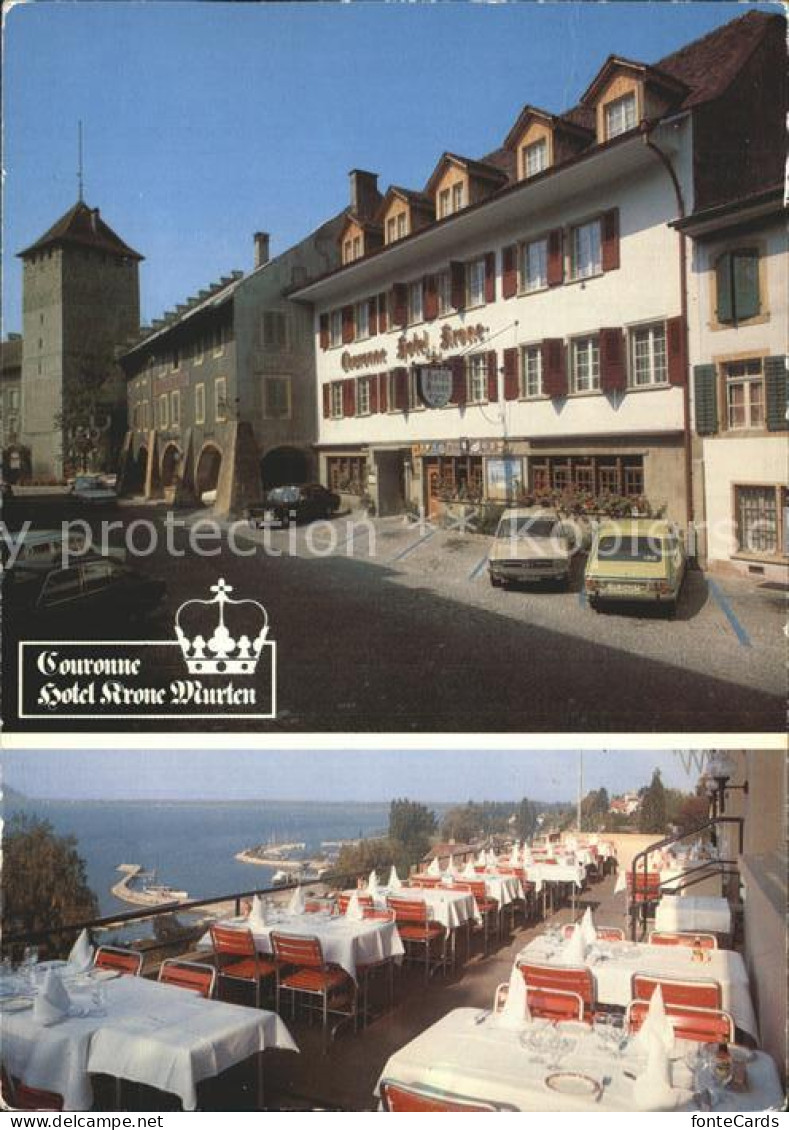 12348343 Murten Morat Hotel Krone  Murten - Autres & Non Classés