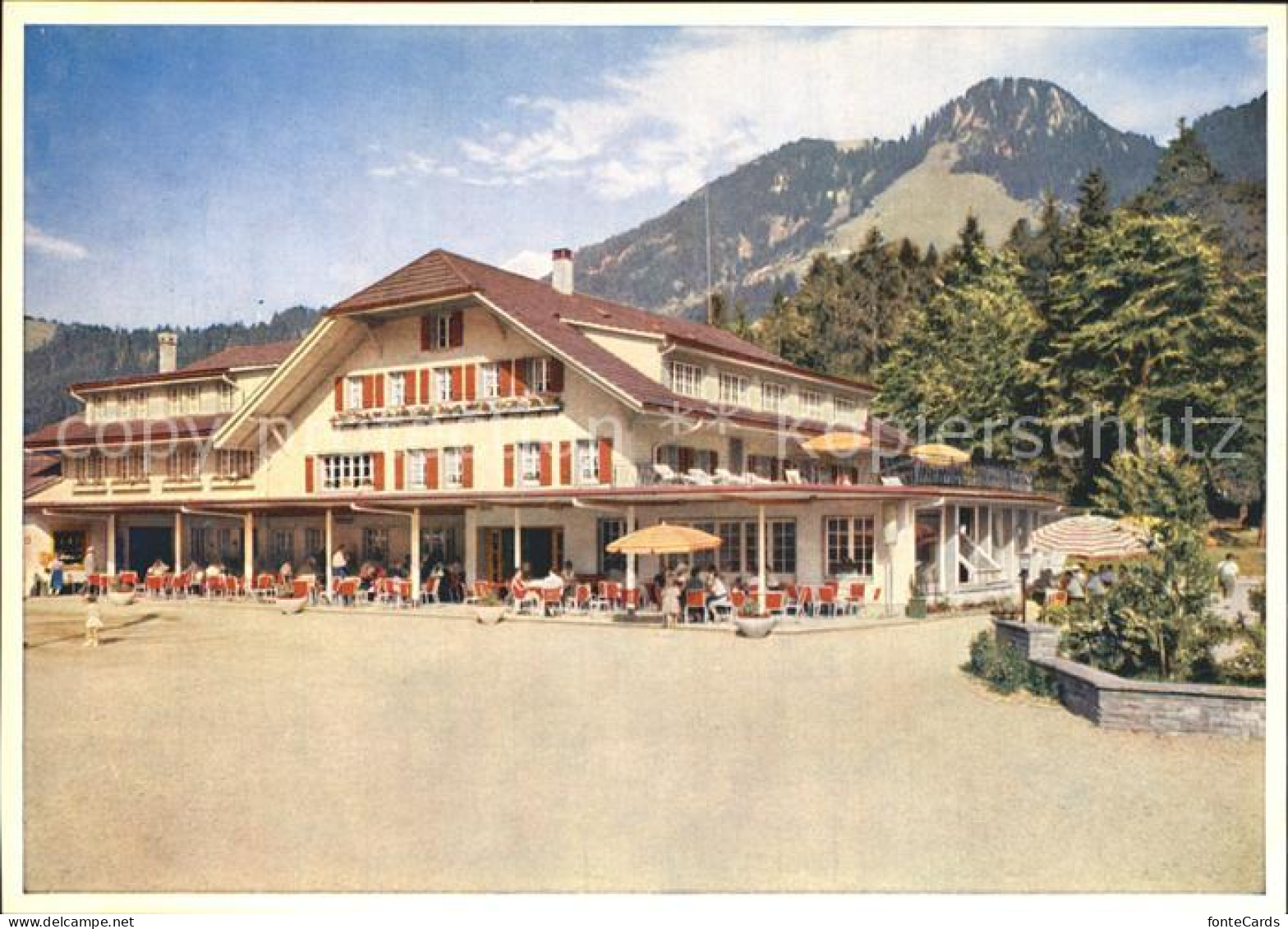 12348302 Schwarzsee Sense Hotel-Restaurant Gypsera Lac Noir  Schwarzsee - Other & Unclassified