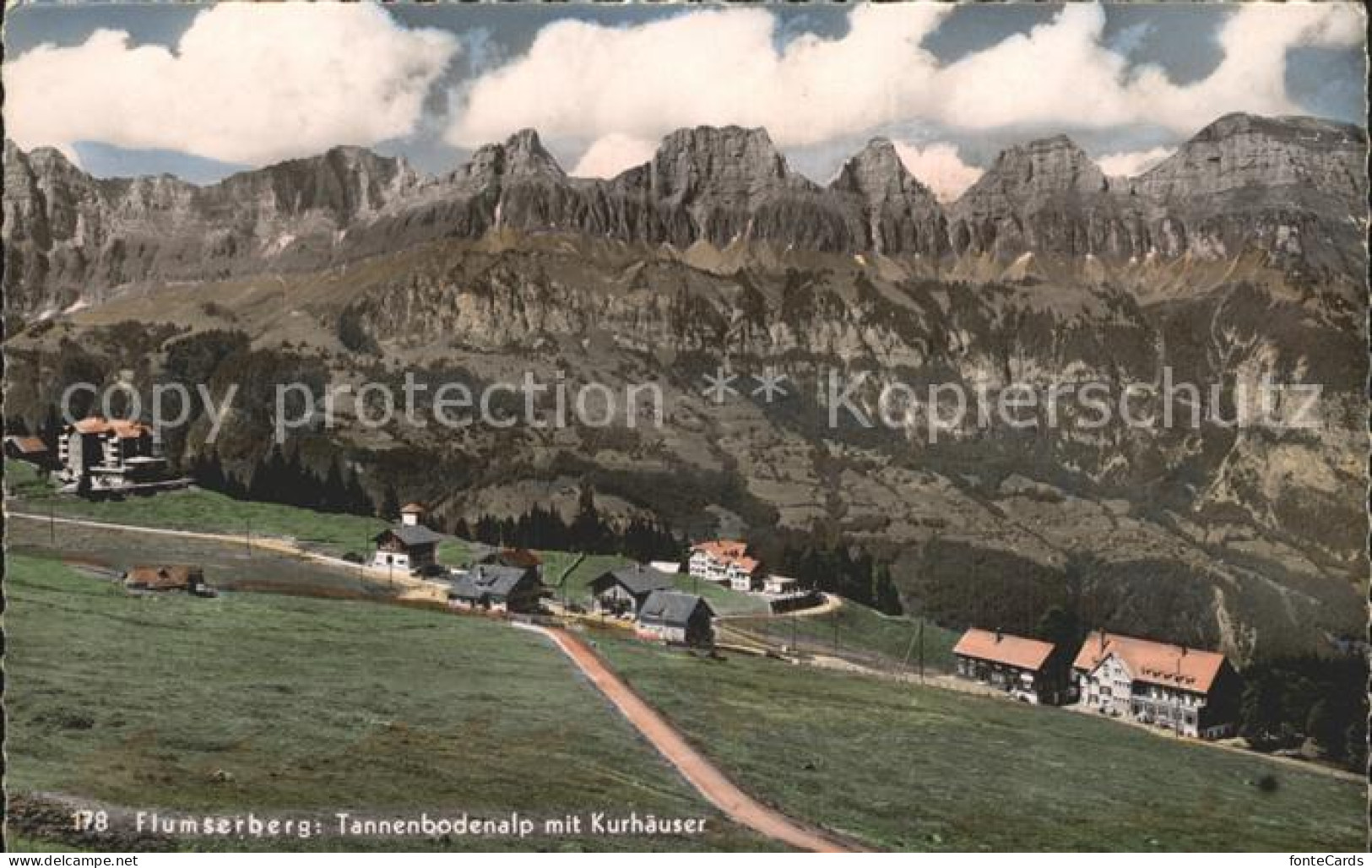 12346228 Flumserberg Bergheim Tannenbodenalp Mit Kurhaeuser Flumserberg Bergheim - Autres & Non Classés