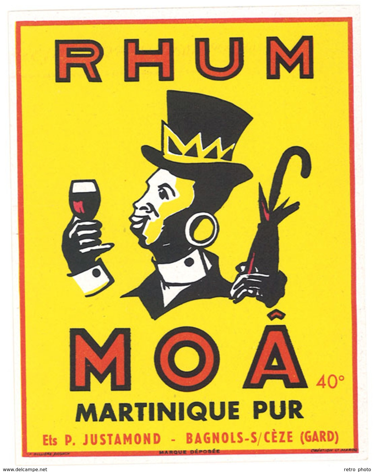 3 étiquettes Pub Rhum ( Négritude ) - Rhum