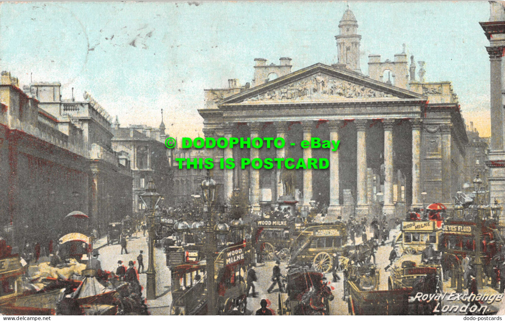 R546617 London. Royal Exchange. Horrocks. No. 12. 1906 - Sonstige & Ohne Zuordnung