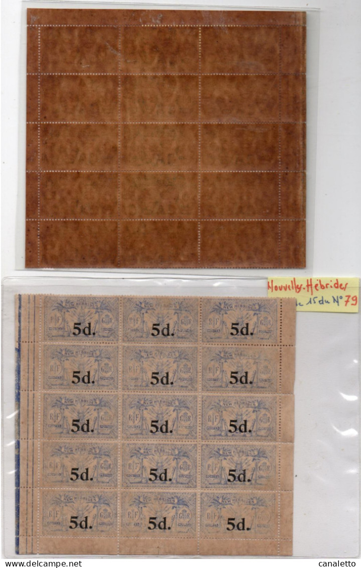 NOUVELLES HEBRIDES - Unused Stamps