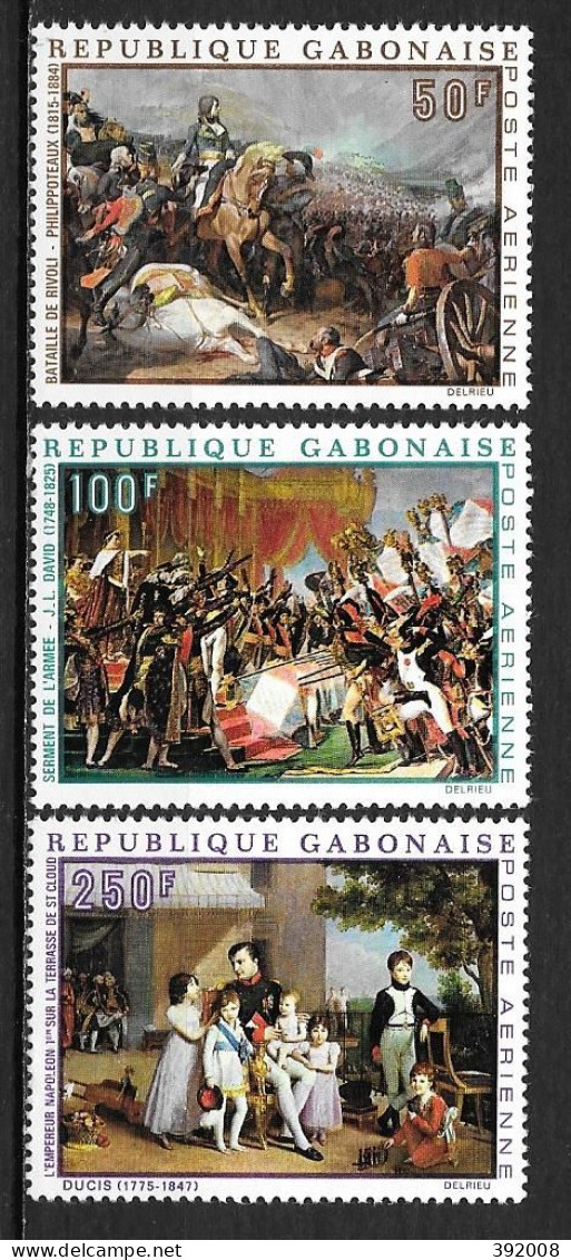 PA - 1969 - N° 85 à 87**MNH - 200 Ans Naissance Napoléon 1° - Gabon (1960-...)