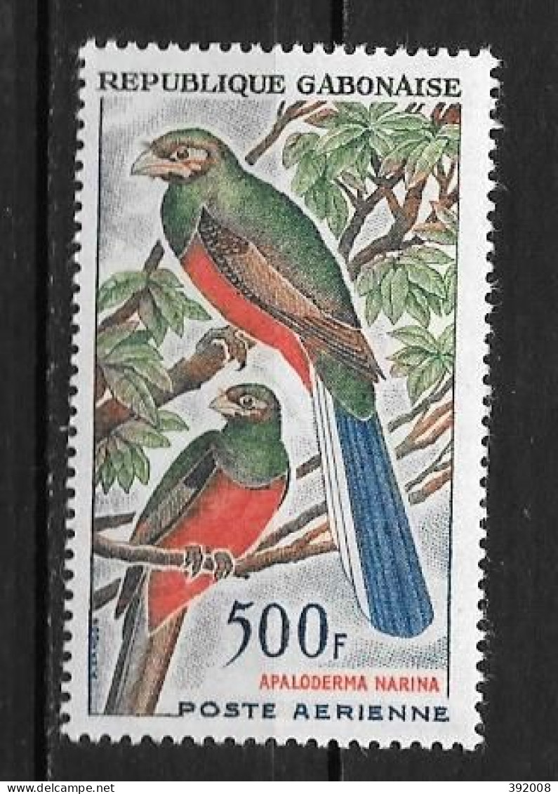 PA - 1963 - N° 16**MNH - Oiseau - Gabun (1960-...)