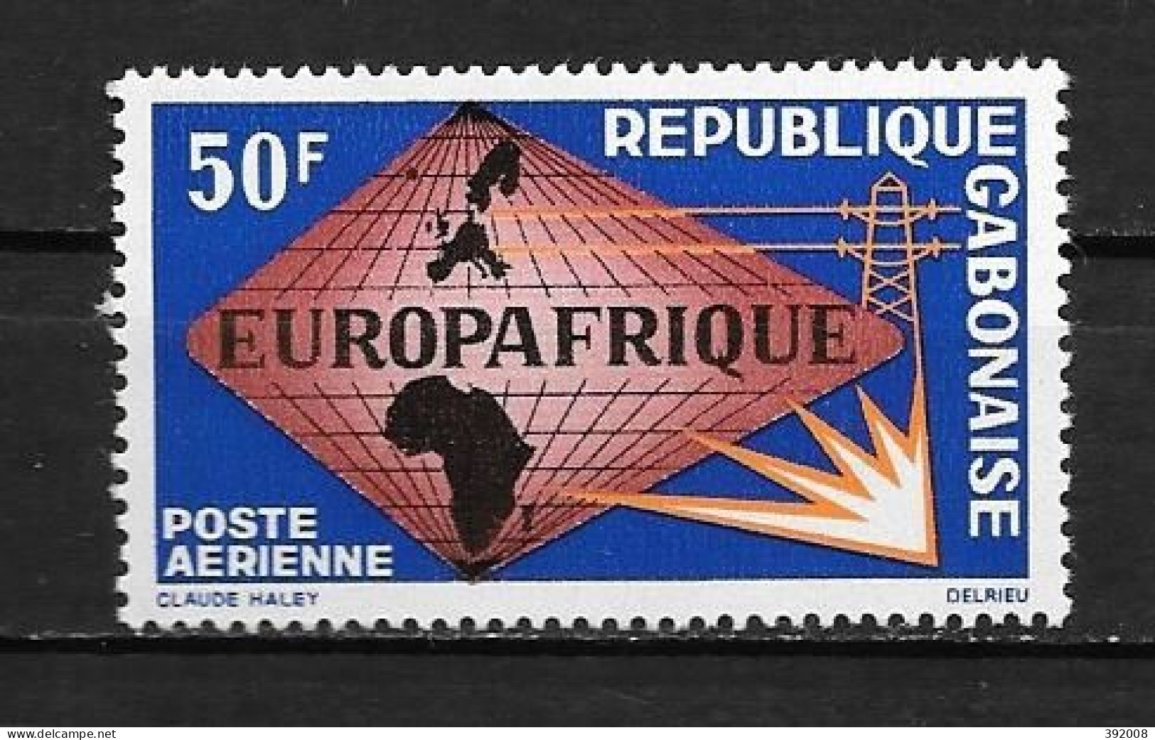 PA - 1965 - N° 38**MNH - 2 Ans Europafrique - Gabon