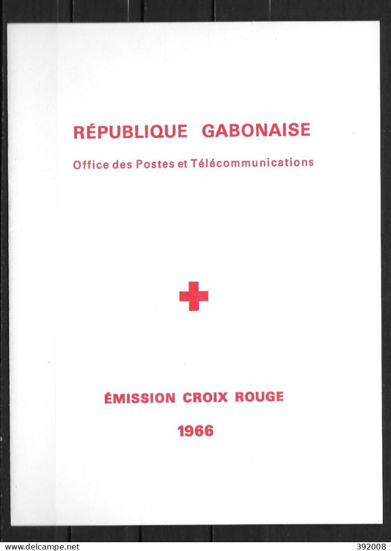 BF - 1966 - N° 4 à 5**MNH - Croix-Rouge - Gabun (1960-...)