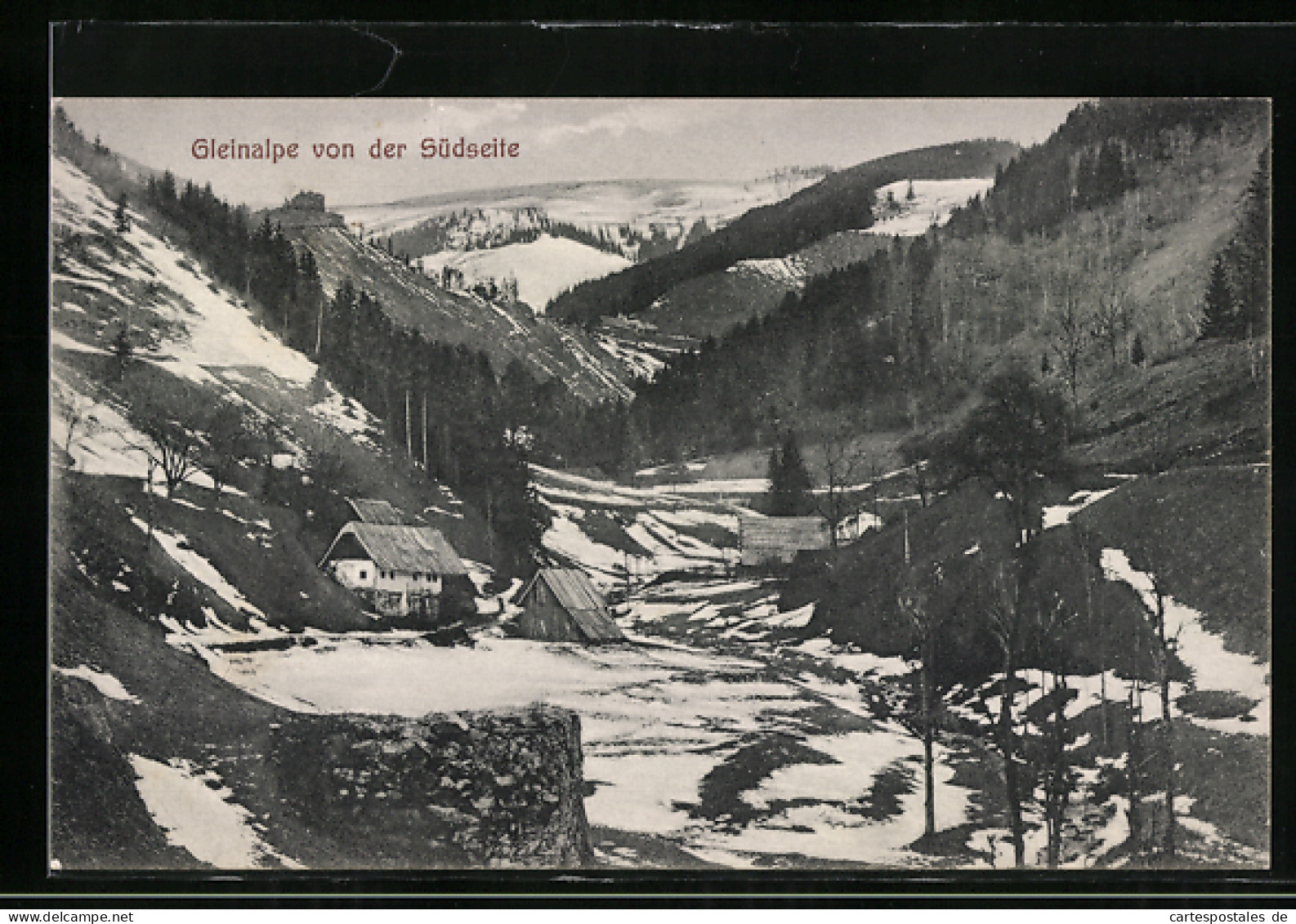 AK Kainach Bei Voitsberg, Gleinalpe Von Der Südseite  - Other & Unclassified