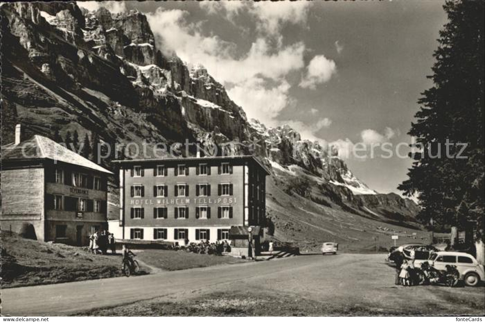 12346122 Urnerboden Hotel Wilhelm Tell Und Post Urnerboden - Autres & Non Classés