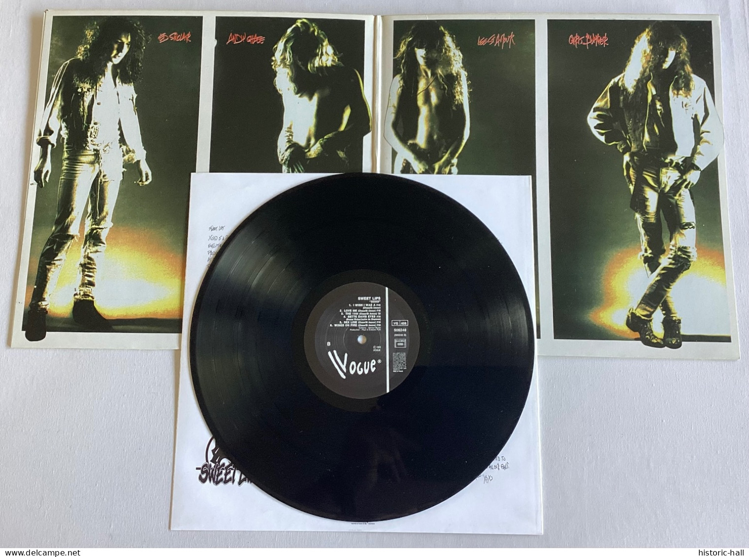 SWEET LIPS - Xoxo - LP - 1990 - French Press - Hard Rock En Metal