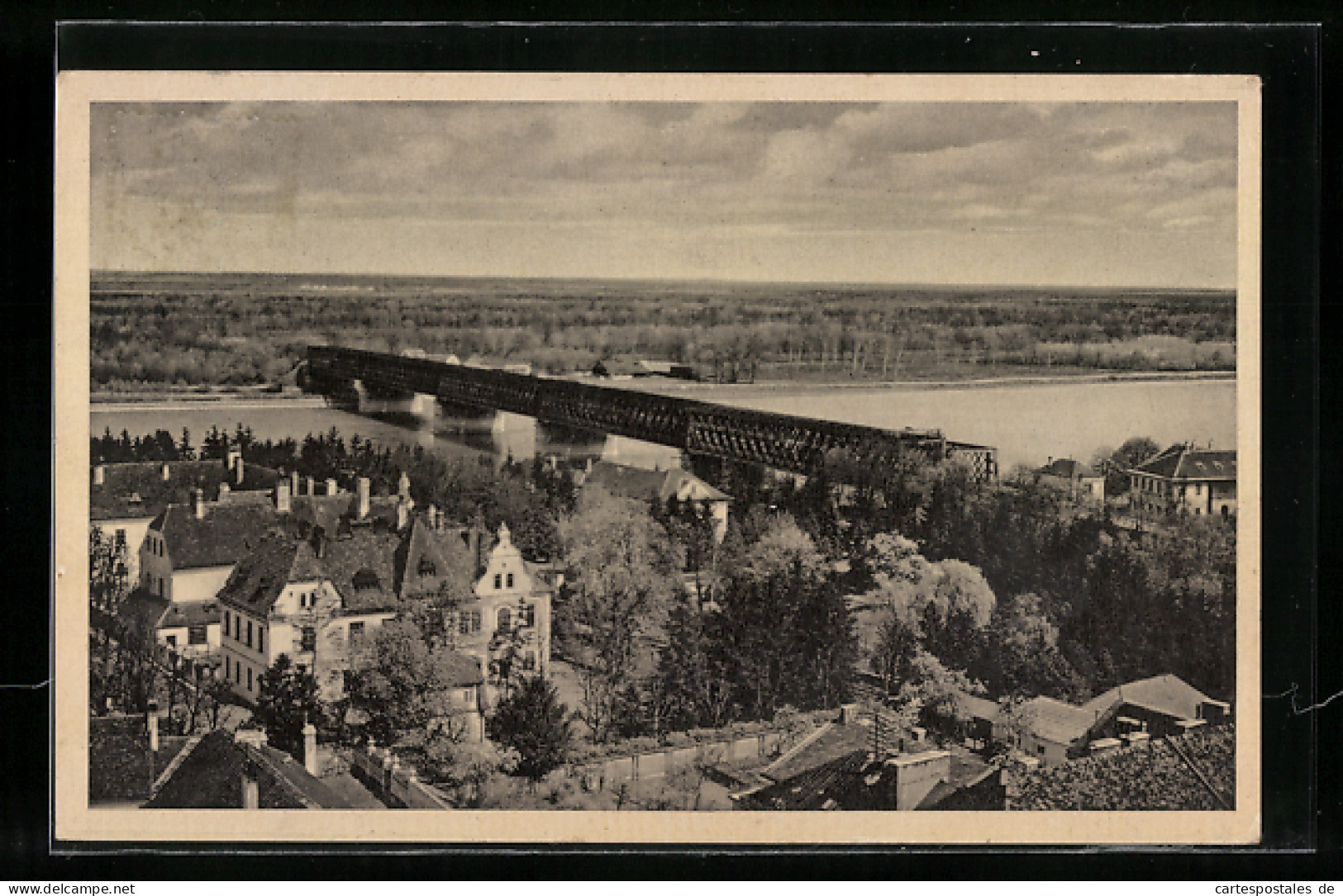 AK Tulln A. D. Donau, Uferpartie Mit Brücke  - Andere & Zonder Classificatie