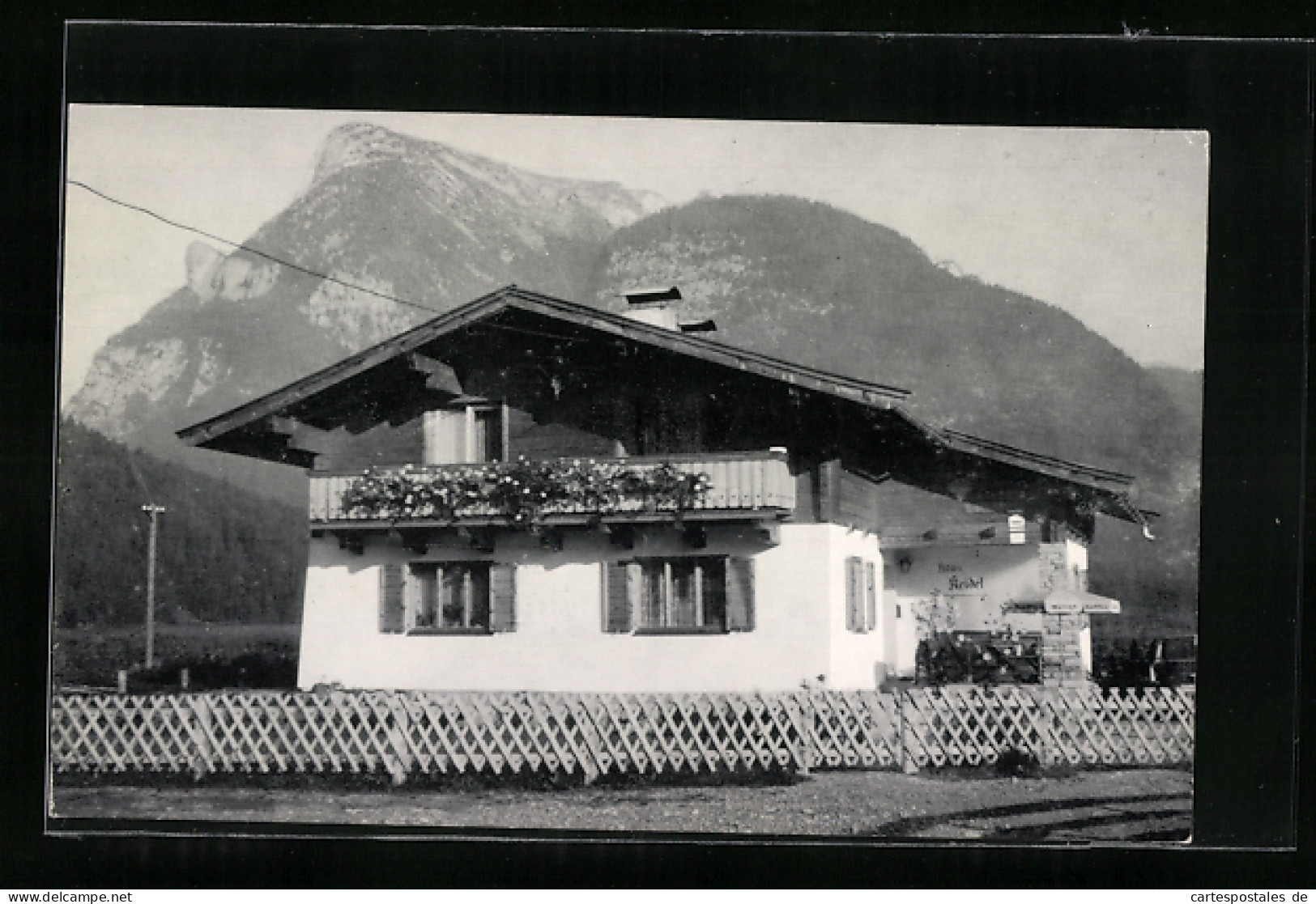 AK St. Martin Bei Lofer, Pension Haus Keidel  - Autres & Non Classés