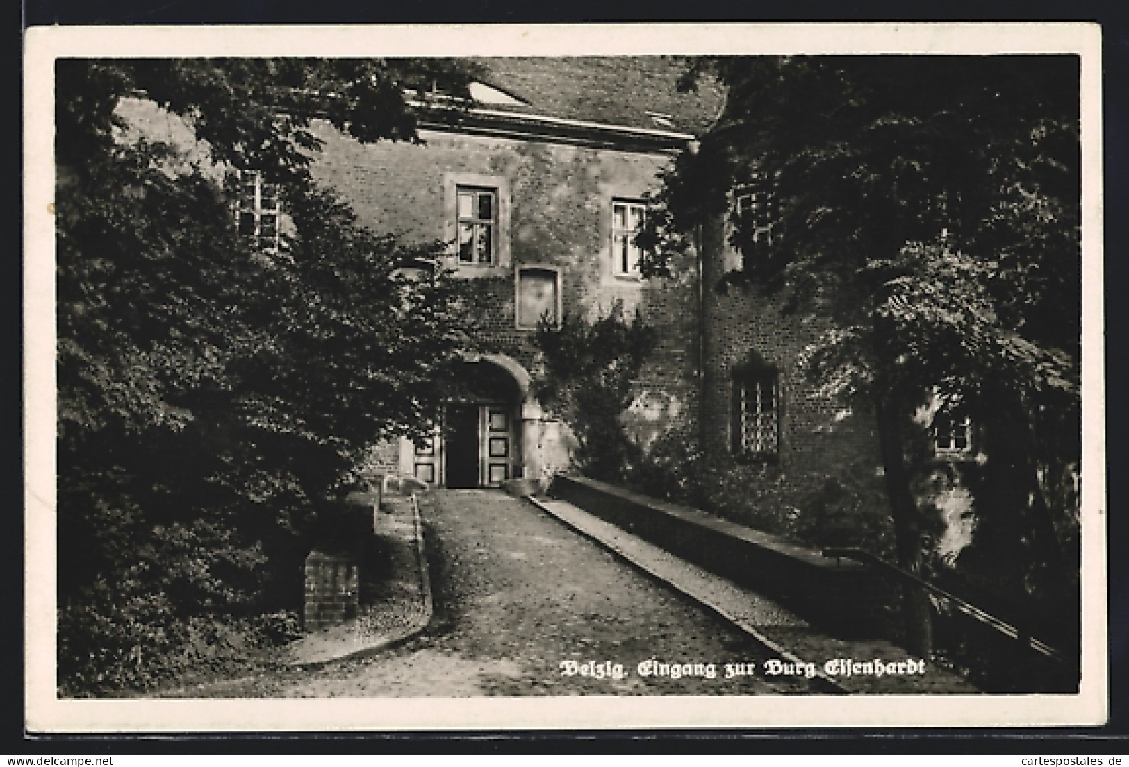 AK Belzig, Eingang Zur Burg Eisenhardt  - Belzig