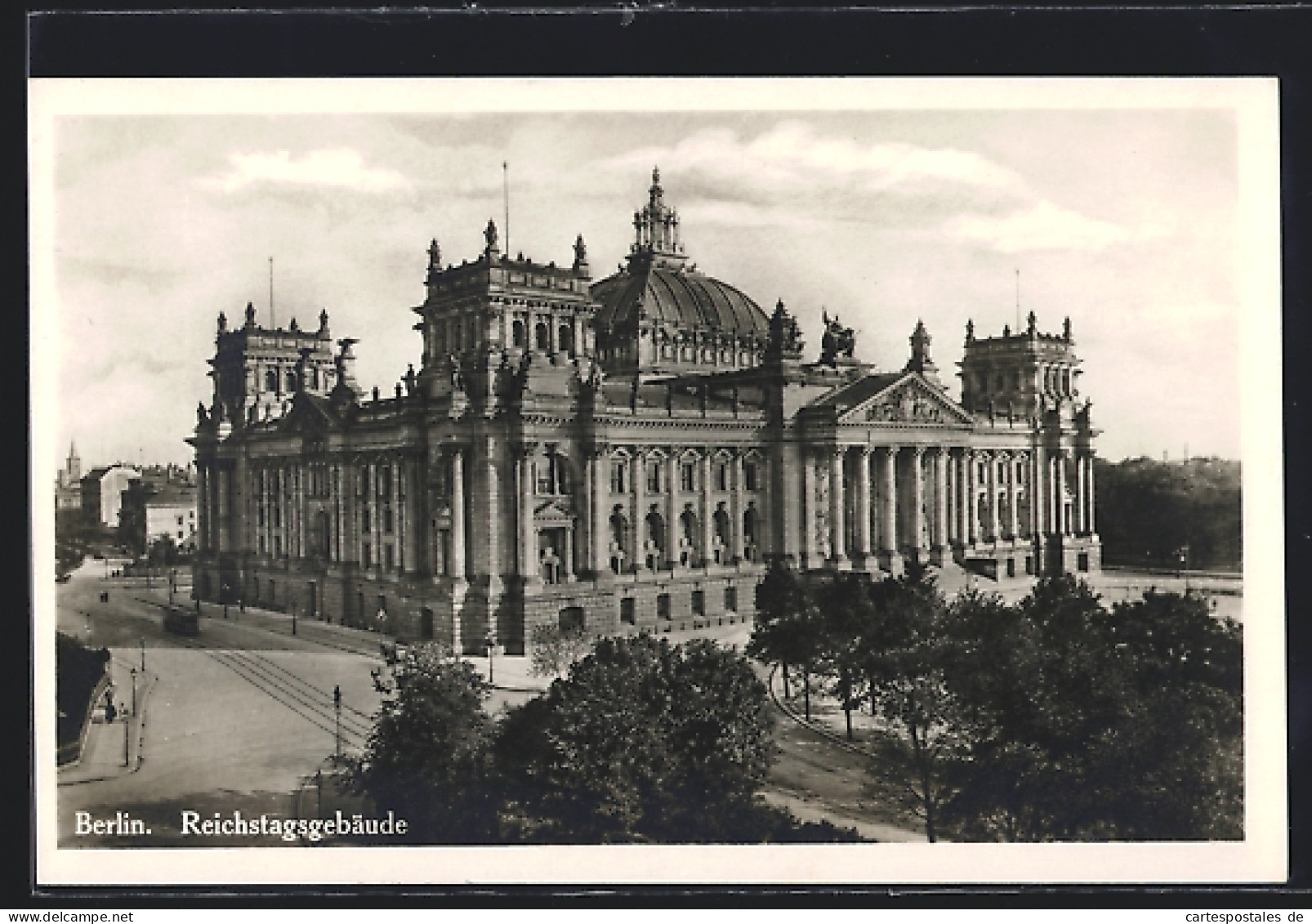 AK Berlin-Tiergarten, Reichstagsgebäude  - Dierentuin