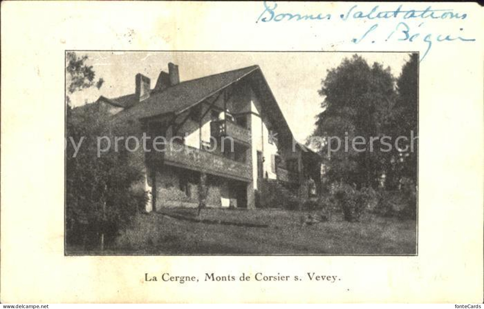 12344742 Corsier-sur-Vevey La Cergne Corsier-sur-Vevey - Andere & Zonder Classificatie