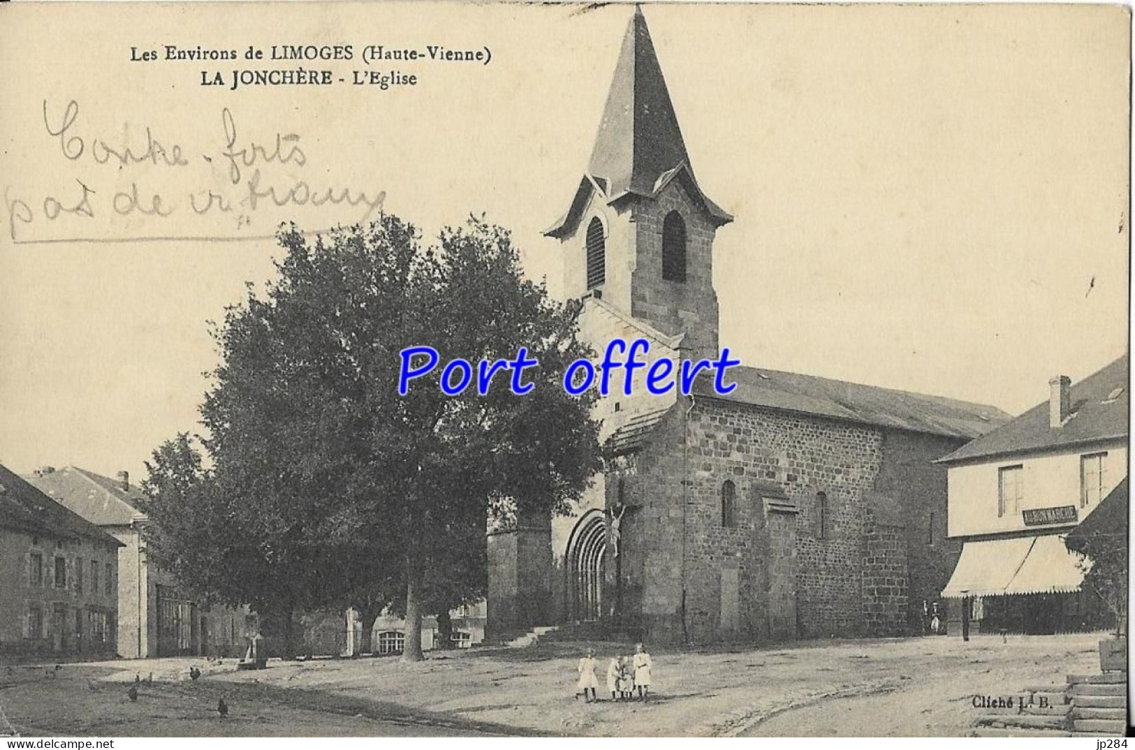 87 - La Jonchère - L'Eglise - Andere & Zonder Classificatie