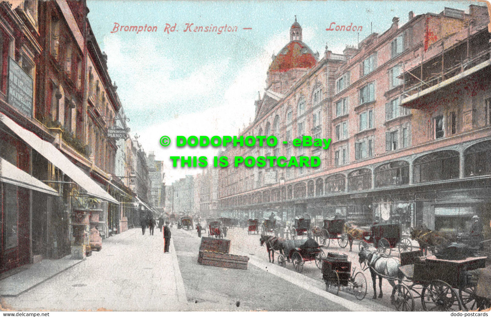 R547243 Brompton Rd. Kensington. London. Empire Series. No. 879. 1905 - Other & Unclassified
