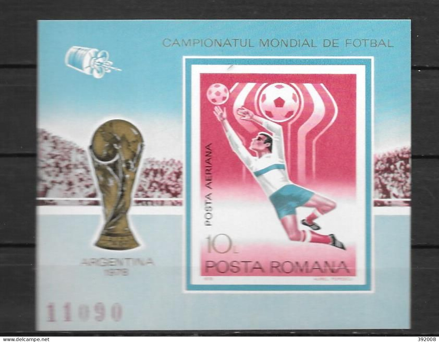 ROUMANIE - BF N° 133 A **MNH - Non Dentelé - Imperforate - 1974 – Germania Ovest