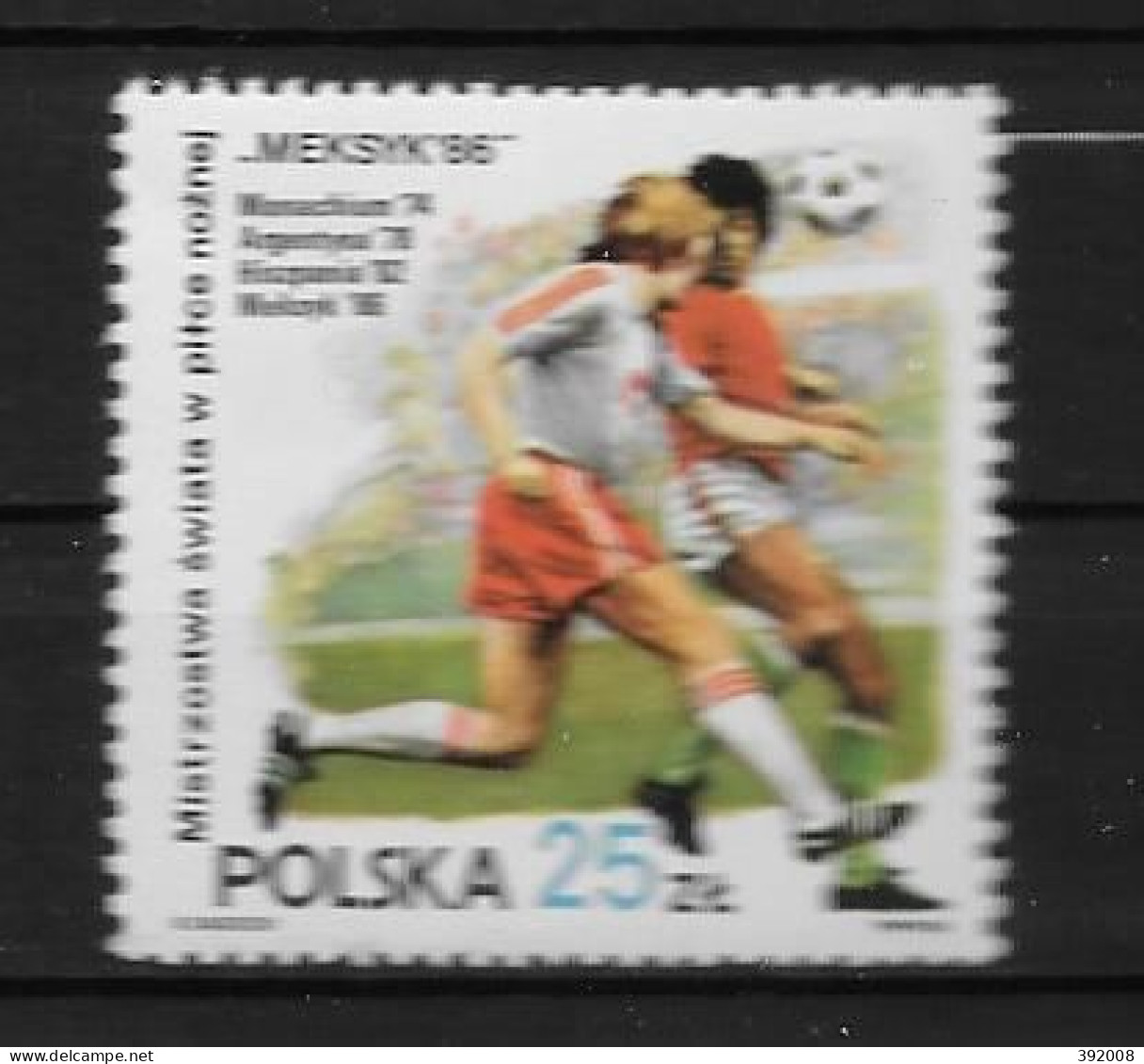 POLOGNE - N° 2838**MNH - 1986 – Mexique