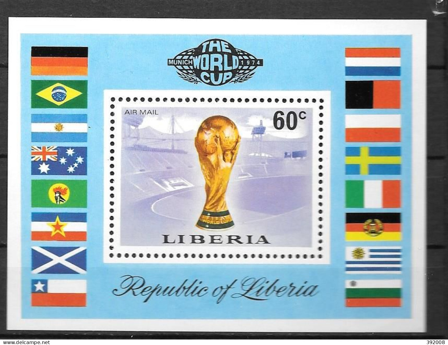 LIBERIA - BF 71**MNH - 1974 – Allemagne Fédérale