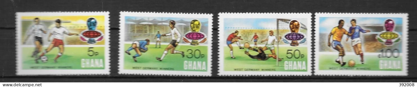 GHANA - 520 à 523**MNH - 1974 – West Germany