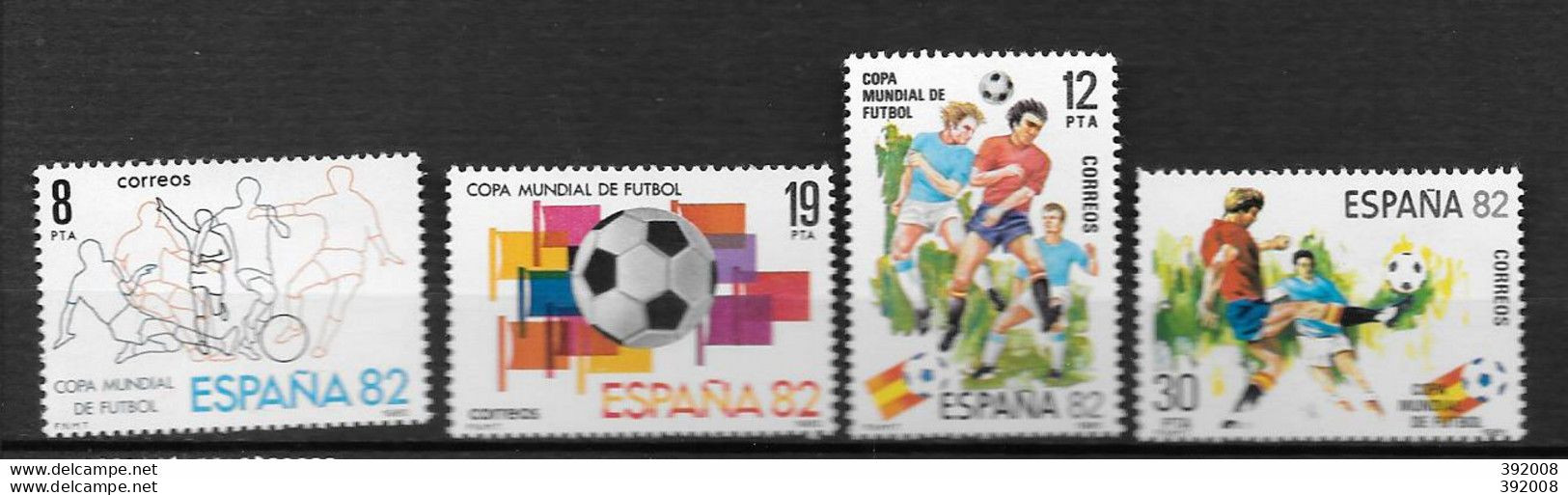 ESPAGNE - 2217 à 2218+2241 à 2242 **MNH - 1982 – Espagne