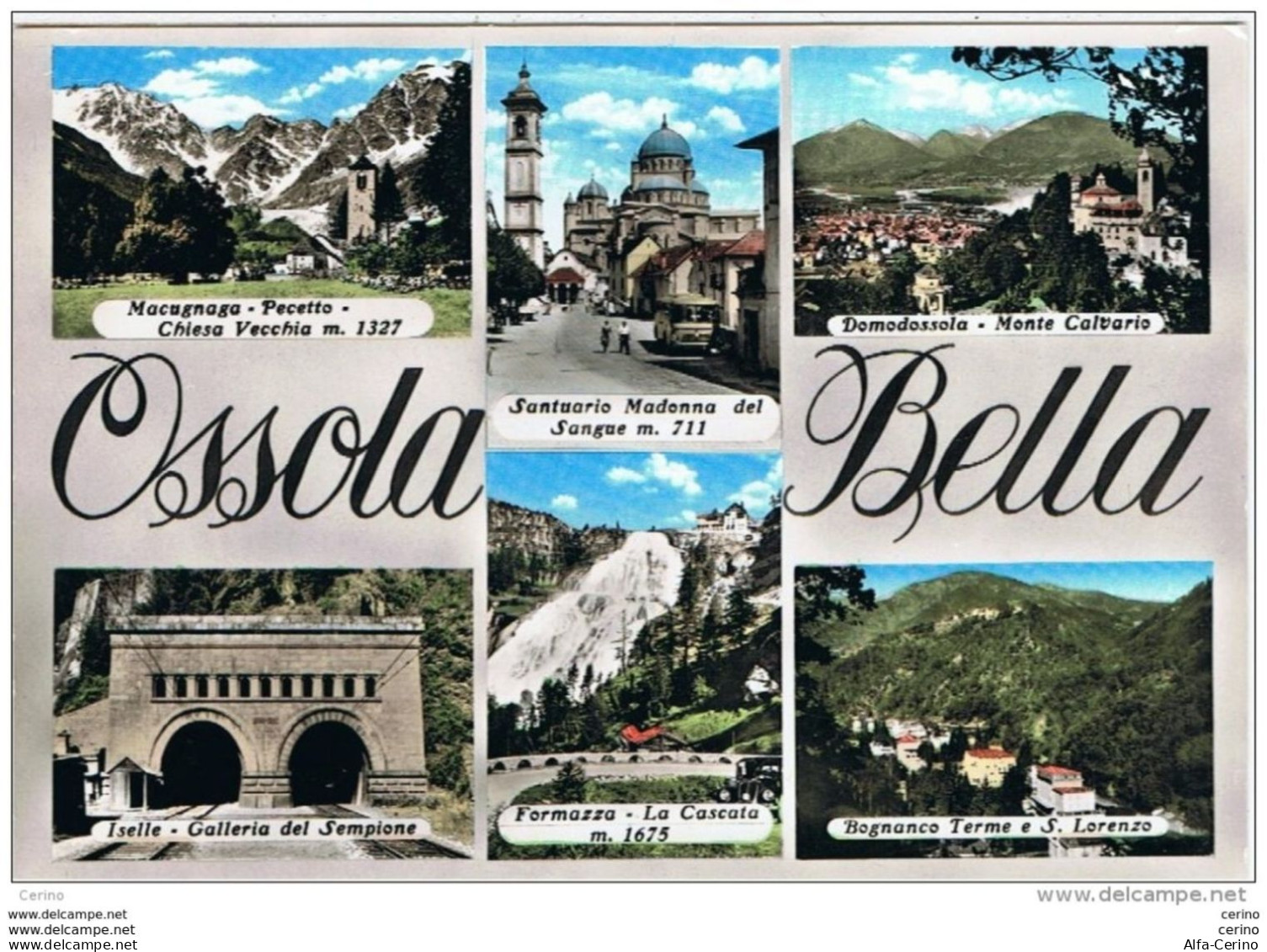 OSSOLA  BELLA:  VISIONI  -  FOTO  BROMOCOLOR  -  FG - Novara