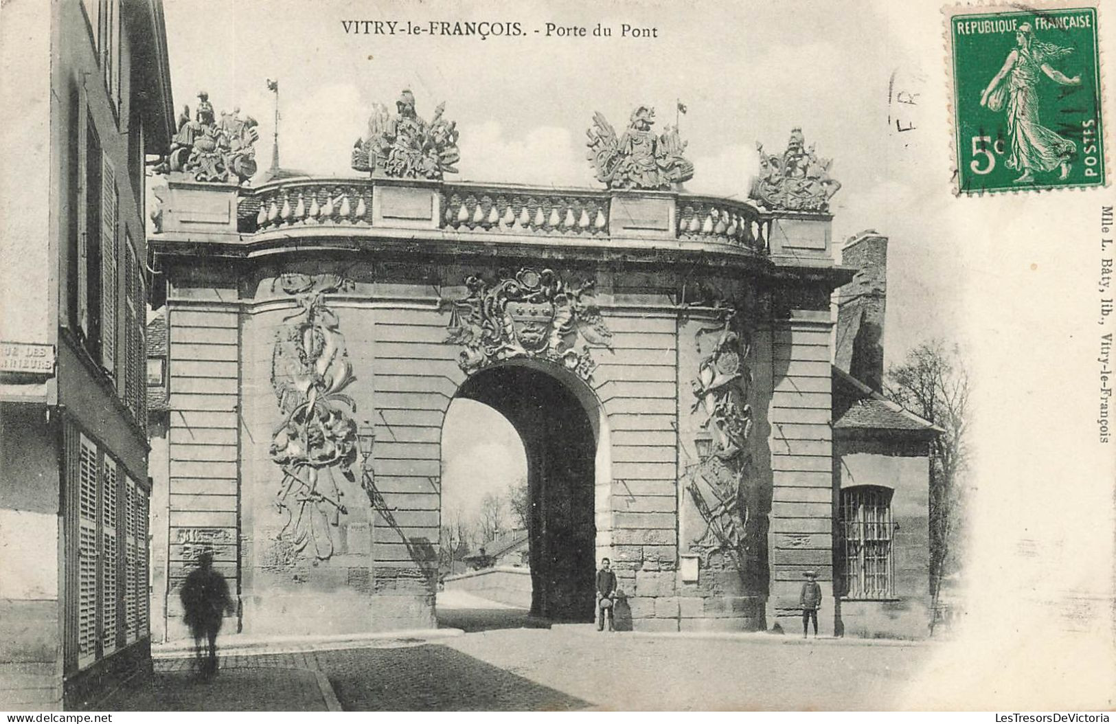 FRANCE - Vitry Le François - Porte Du Pont - Carte Postale Ancienne - Vitry-le-François