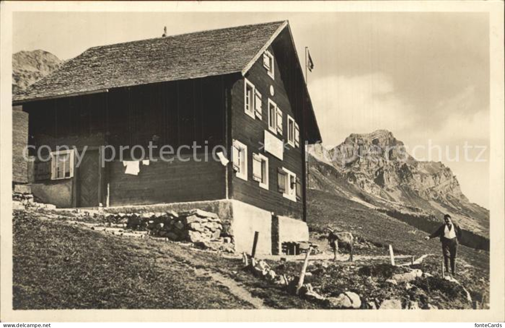 12344634 Riedlig Uri Naturfreundehuette Riedlig Mit Schaechentaler Windgaelle Ri - Autres & Non Classés