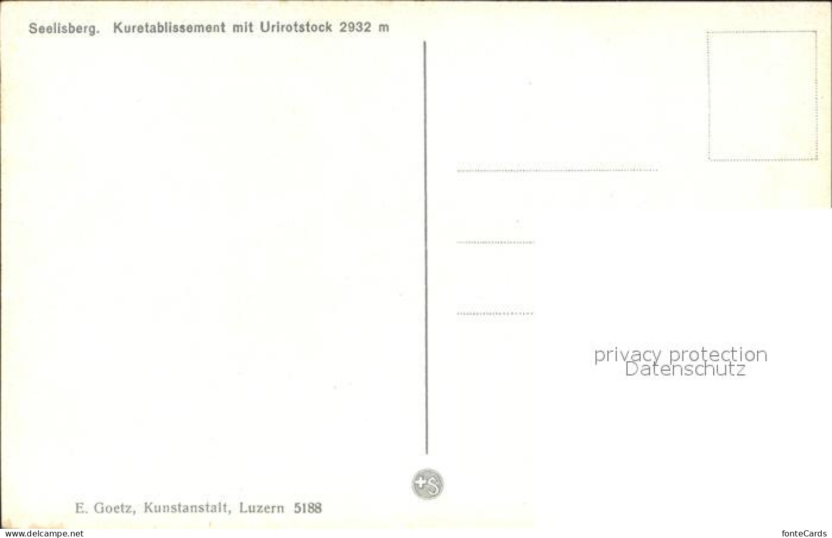 12344624 Seelisberg UR Kuretablissement Mit Urirotstock Seelisberg UR - Sonstige & Ohne Zuordnung